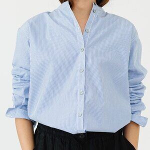 Studio Nicholson Cici Banker Stripe Shirt